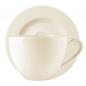 Preview: Cappuccinotasse "Sofina" Ecru-Porzellan 0,25 l