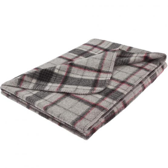 Kuscheldecke ❤️ Sofina. Grau ❧ 150 x 190 cm