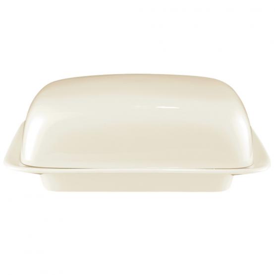 Butter dish "Sofina" Ecru porcelain