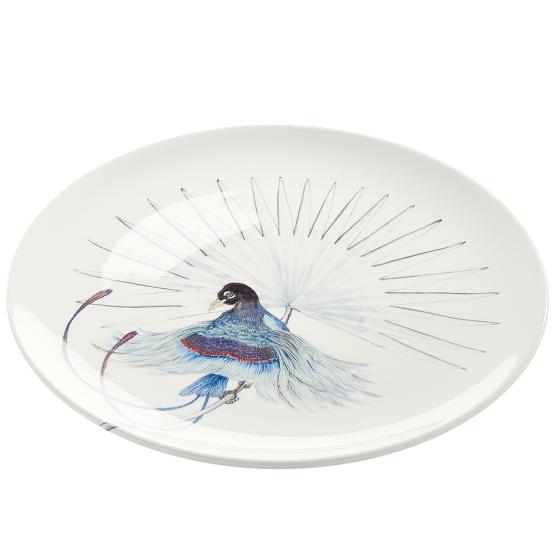 Platzteller "Paradiesvogel" Mo.6