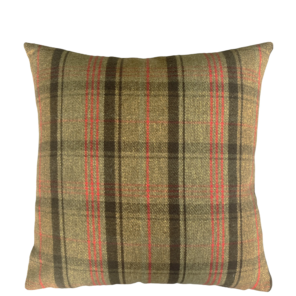 Cottage-Kissen ❤️ Fasan. Tartan