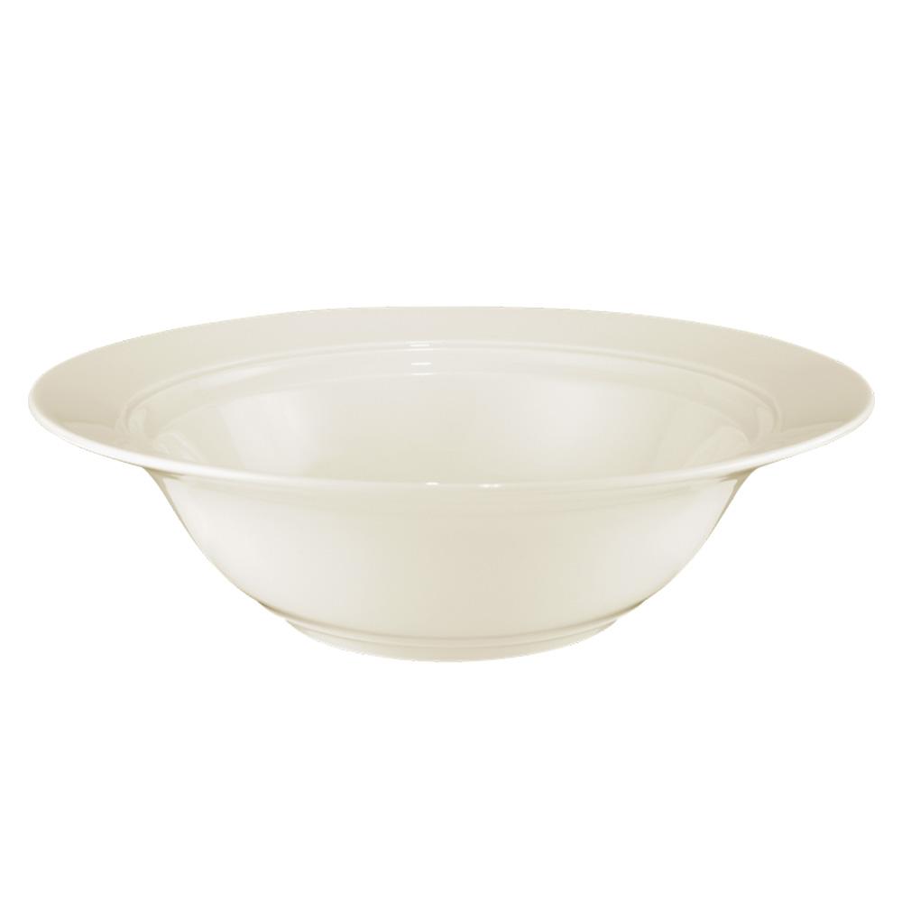 Salad bowl "Sofina" ecru porcelain